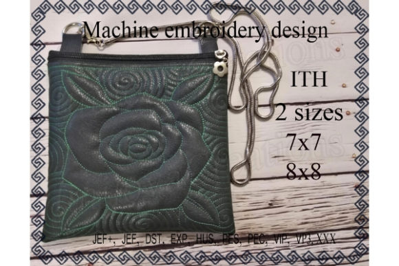 A Craft Fair Star: Reviewing the Rose Cosmetic Bag Embroidery
