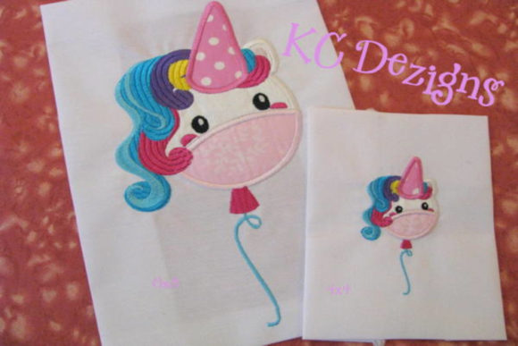 A Designer's Review of the Cute Unicorn Balloon Applique