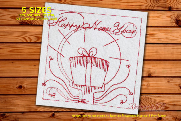 A Designer's Review of the New Year Gift Box Embroidery