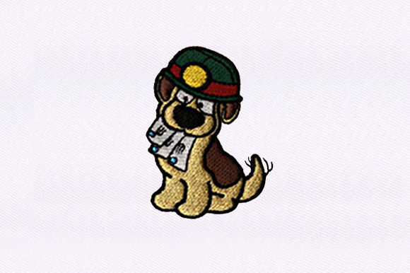 A Designer’s Hands-On Review of the Postal Dog Embroidery Design