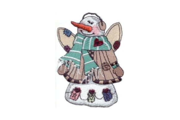 A Warm Review: Testing the Angelic Snowman Zeke Embroidery Design