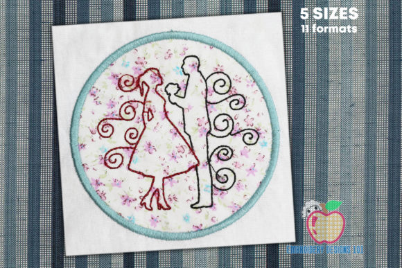 Couple in Love Applique: A Designer’s Review for Business Use