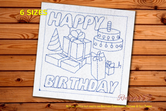 Design Review: Birthday Celebration Embroidery for Business