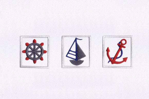 Embroidery Designer Review: Marine Motifs Nursery