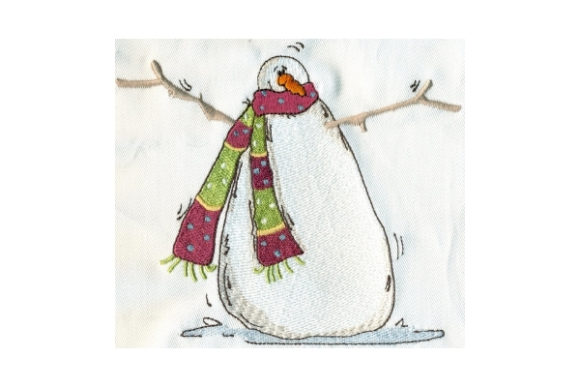 Evaluating the Sassy Chilly Snowman Embroidery Design