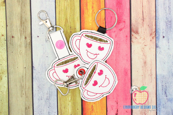 Love Coffee Mug ITH Snaptab Keyfob Review for Apparel