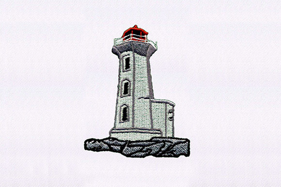 Reviewing the Detailed Lighthouse Embroidery Design