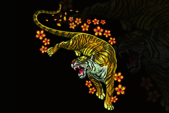 Reviewing Tiger Roar: A Boutique Sweatshirt Embroidery Design