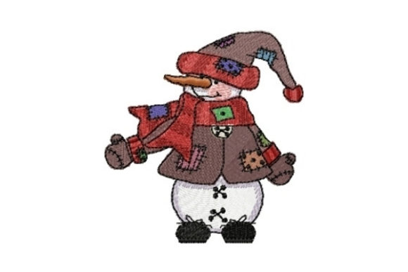 Snowman Brownie: A Cozy Winter Embroidery Review