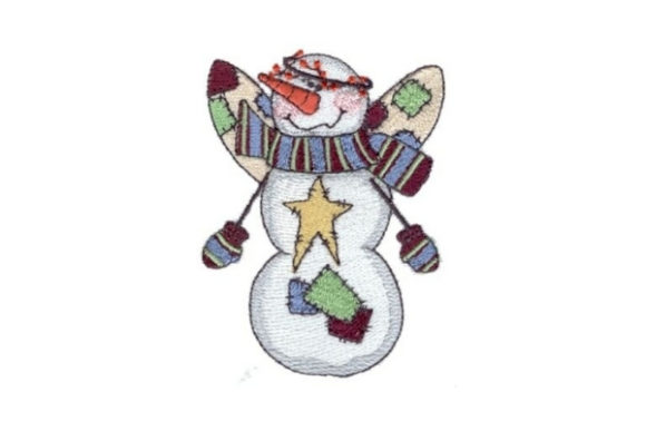 The Angelic Snowman Twinkle Embroidery Design: A Seasonal Review